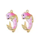 304 Stainless Steel Enamel Pendants