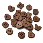 4-Hole Wood Buttons