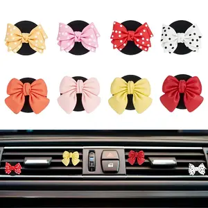 Bowknot Resin Car Air Vent Clips