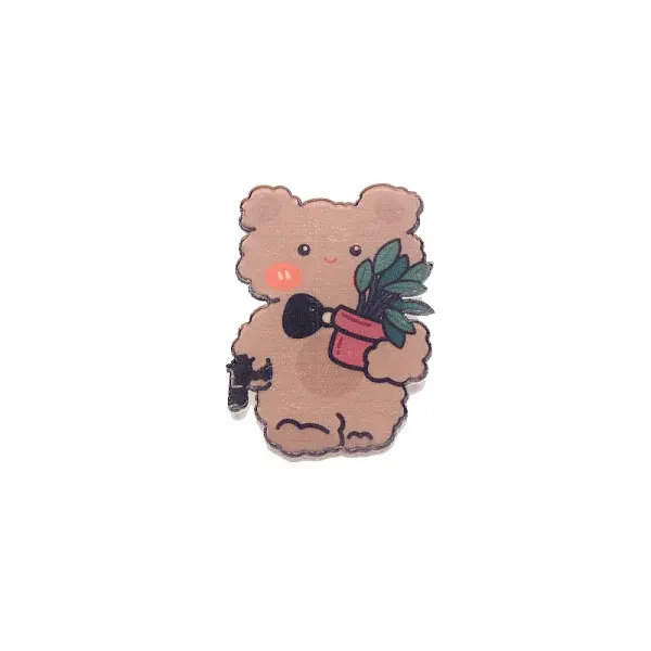 Bear Brooch Pin