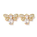 Brass Micro Pave Cubic Zirconia Pendants