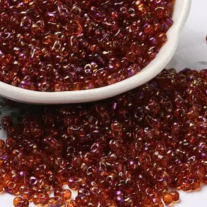 Spray Painted Glass Seed Beads
