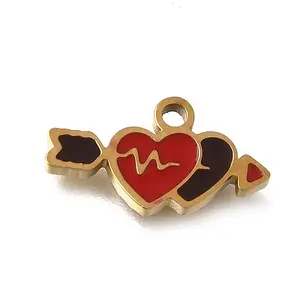 304 Stainless Steel Enamel Pendants