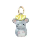 Brass Enamel Pendants