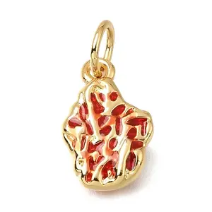 Brass Enamel Pendants