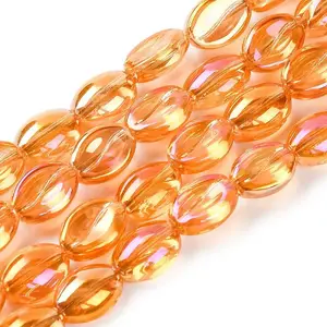 Electroplate Glass Beads Strands
