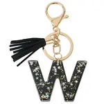 1Pc Resin Letter Keychains