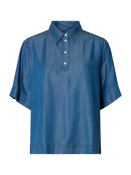 SELECTED Blúzka 'SLFJanna'  modrá denim