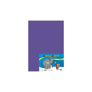 STEPA Kreslící karton A3, 180 g/m2, fialový, 50 listů