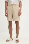 Trussardi chino šortky pánské lněné