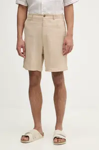 Trussardi chino šortky pánské lněné