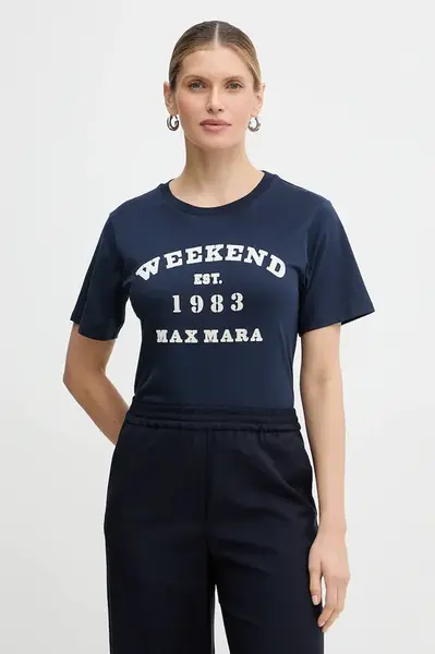 Weekend Max Mara Bavlnené tričko Weekend Max Mara TENUE