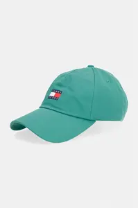 Tommy Jeans čiapka so šiltom dámska bavlnená