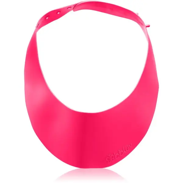 BBLÜV Käp silikonový kšilt na mytí hlavy Pink 1 ks