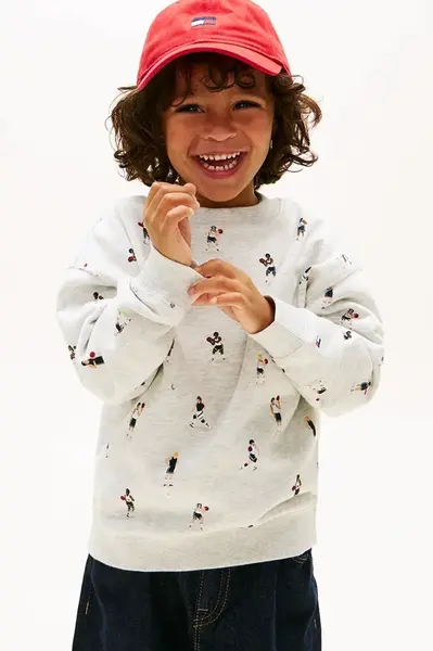 Tommy Hilfiger mikina detská bavlnená