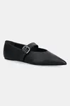 Kožené baleríny Weekend Max Mara Wkagel