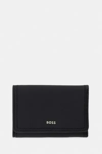 BOSS Peněženka dámská kožená Lenah Flap SM Wallet