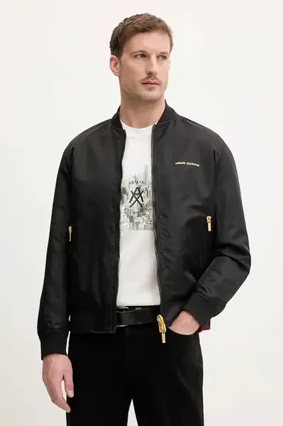 Armani Exchange Obojstranná bunda bomber Armani Exchange