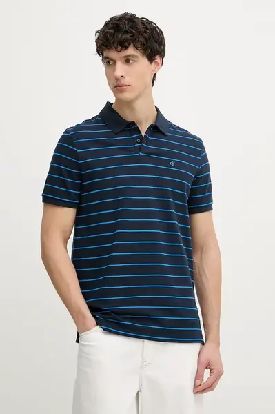 Calvin Klein Jeans  polo pánské bavlněné