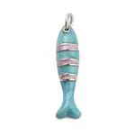 Brass Enamel Pendants