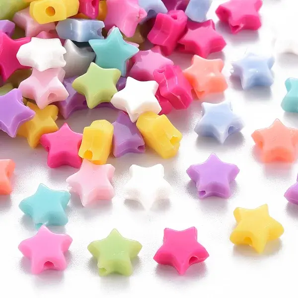 Opaque Acrylic Beads