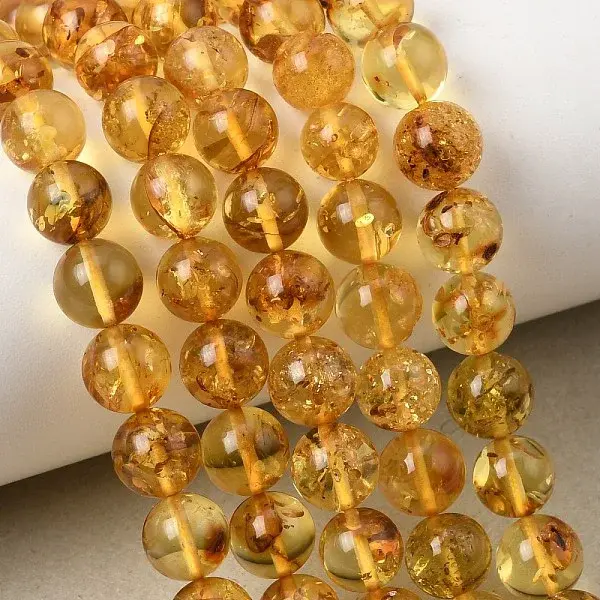 Natural Amber Beads Strands