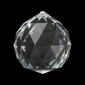 Transparent K9 Glass Pendants