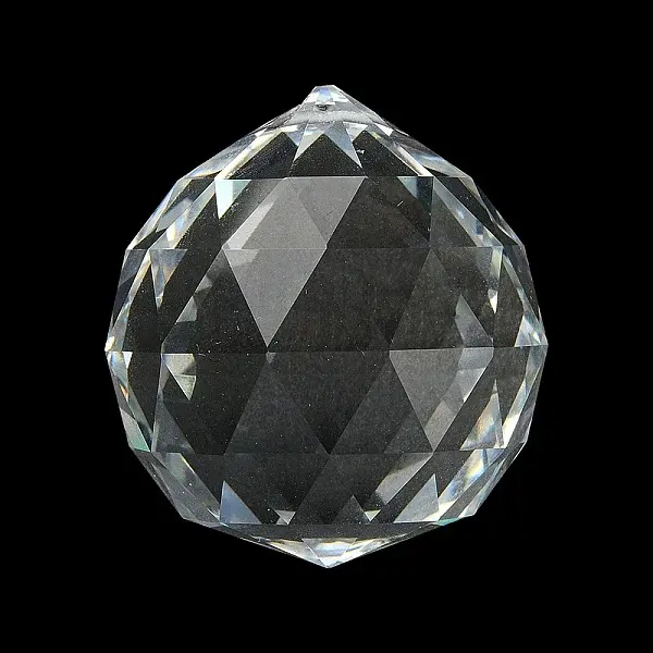 Transparent K9 Glass Pendants