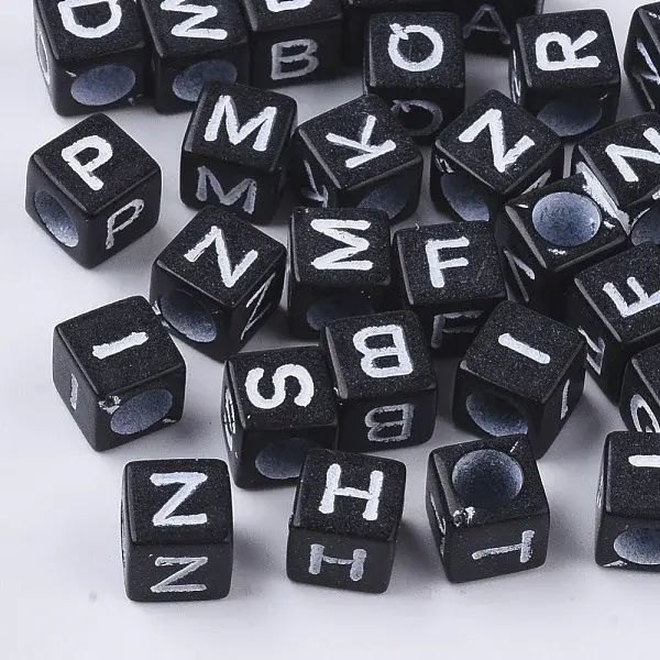 Opaque Acrylic Beads