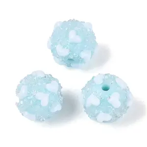 Opaque Acrylic & Transparent Resin Rhinestone Beads