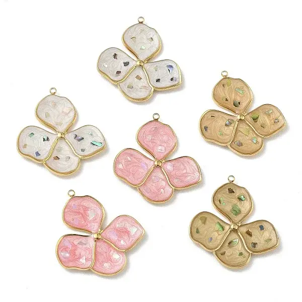 304 Stainless Steel Enamel Pendants