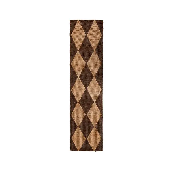 Flair Rugs BĚHOUN, 60/230 cm, tmavě hnědá