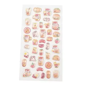 Plastic 3D Puffy Stickers