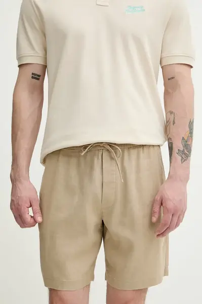 Tommy Hilfiger šortky pánské se lnem