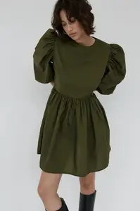 Muuv. Muuv rozšířené šaty bavlněné KAWAI