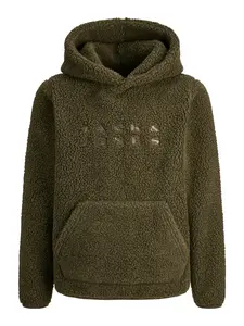Jack & Jones Junior Sveter 'JCOFlare'  olivová