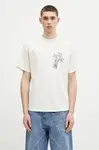 Aries Bavlněné tričko Aries Faded God Town SS Tee