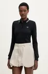 Bavlněné tričko s dlouhým rukávem Fred Perry