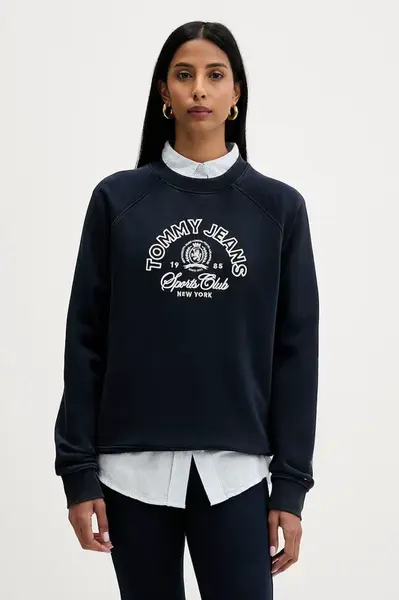 Tommy Jeans mikina dámska bavlnená