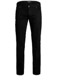 Jack & Jones Plus Džínsy 'Tim'  čierny denim
