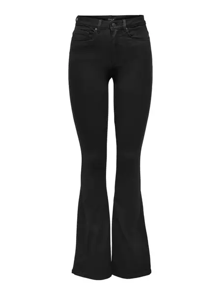 ONLY Džínsy  čierny denim