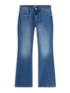 Tommy Jeans Džínsy 'Mid Rise Bootcut'  modrá denim