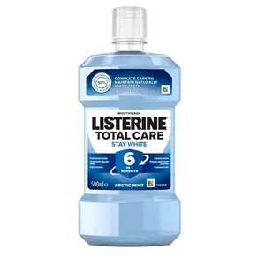 Listerine Ústní voda s bělicím účinkem Total Care Stay White 500 ml