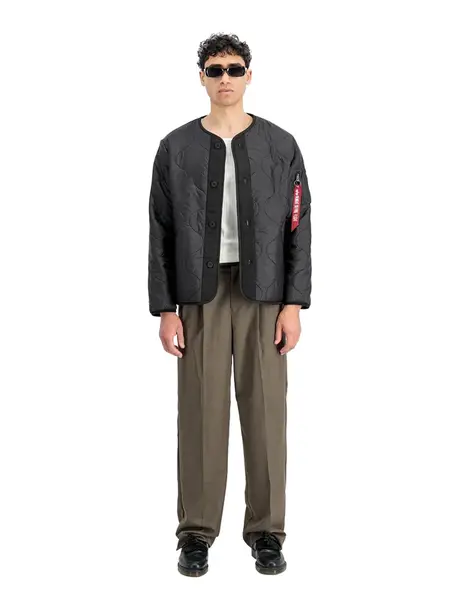 ALPHA INDUSTRIES Prechodná bunda  čierna