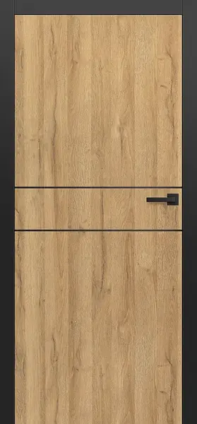 Interiérové dveře Intersie Lux Černá 216 - Výška 210 cm