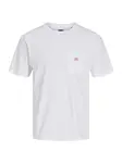 JACK & JONES Tričko 'JPRBlucaleb'  biela