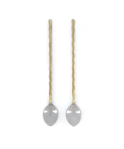 Doing Goods  Lžíce na latté  Wavy Latte Spoon Set 2-pack