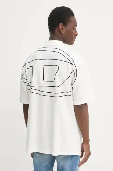 Diesel Bavlněné polo tričko Diesel