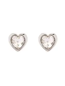 Ted Baker Náušnice 'HAN: CRYSTAL HEART EARRING'  strieborná