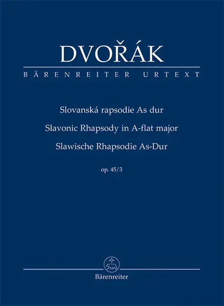 Slovanská rapsodie As dur op. 45/3